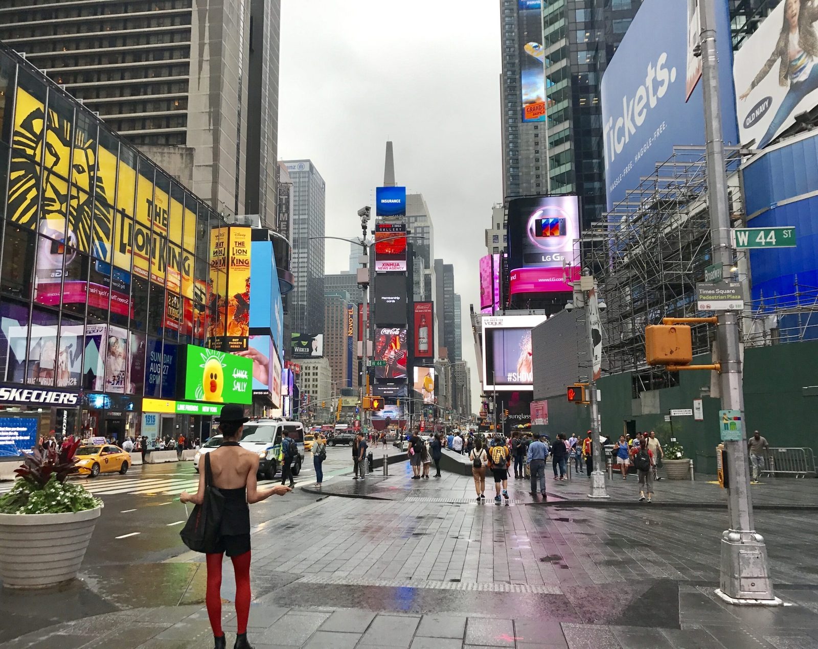 Times Square e teatros da Broadway em Nova York